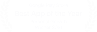 Лучшее приложение года для личностного роста в Play Store